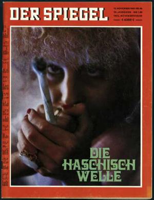 Haschischwelle Bericht Spiegel 1969